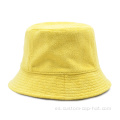 Logotipo personalizado Terry Cloth Bucket Sombrero